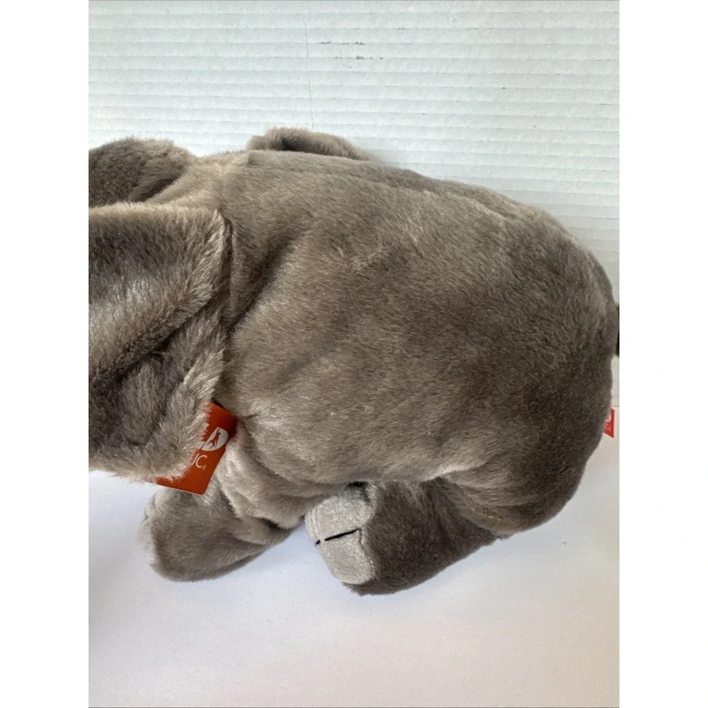 NWT Wild Republic Elephant Trunk Up Stuffed Animal  Grey Plush NEW